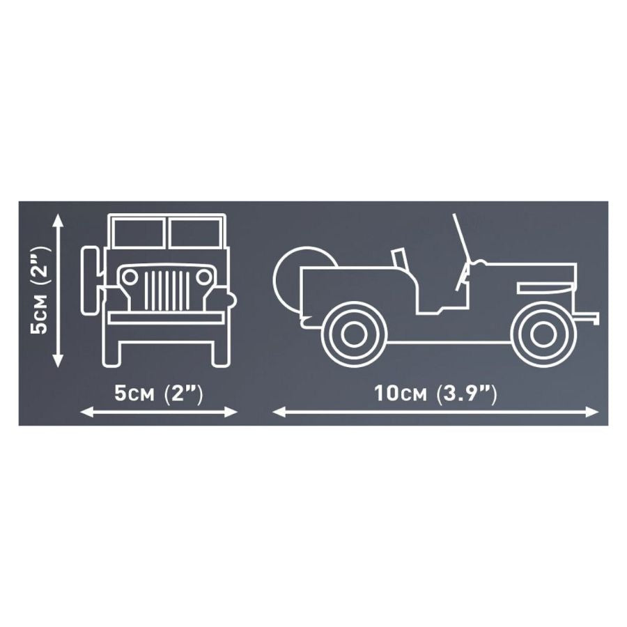 Cobi - Vehicles Jeep Willys CJ-2A (111 Pieces)