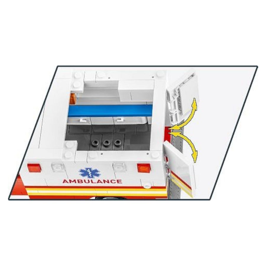 Cobi - Vehicles RAM 3500 Ambulance (304 Pcs)
