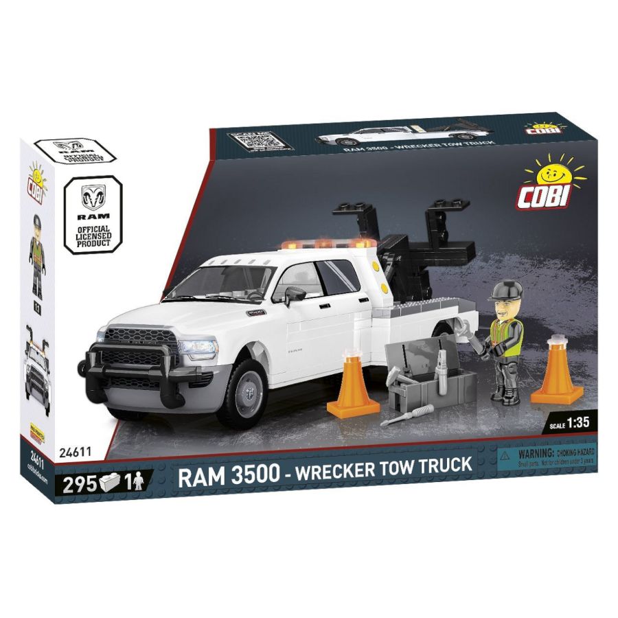 Cobi - Vehicles RAM 3500 Wrecker Tow Truck (290 Pcs)
