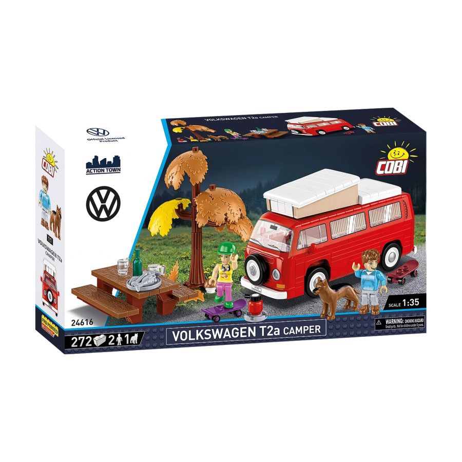 VW - Volkswagen T2a Camper Construction Set (272 Pieces)