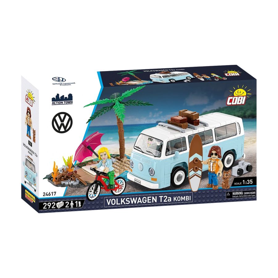 VW - Volkswagen T2a Kombi Construction Set (292 Pieces)