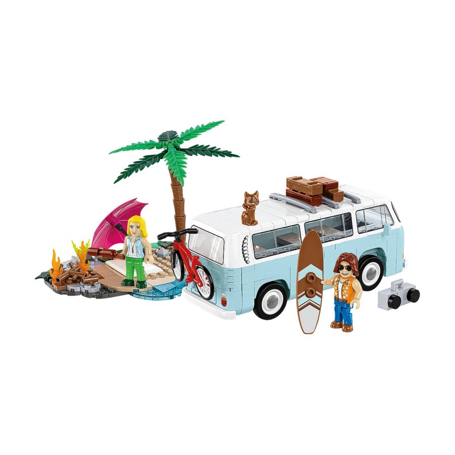 VW - Volkswagen T2a Kombi Construction Set (292 Pieces)