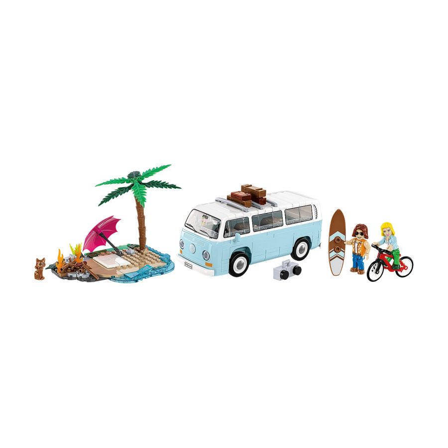 VW - Volkswagen T2a Kombi Construction Set (292 Pieces)