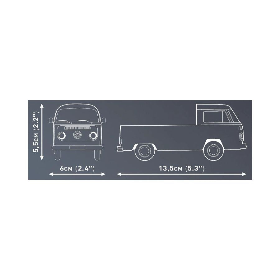 Volkswagen - T2a Pritschenwagen Construction Set (151 Pieces)