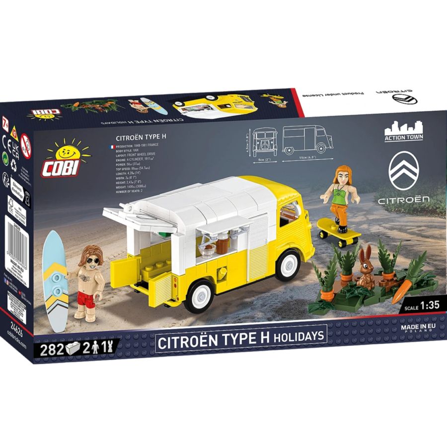 Citroen - Type H (1947-81) Holidays Brick Kit (282 Pieces)