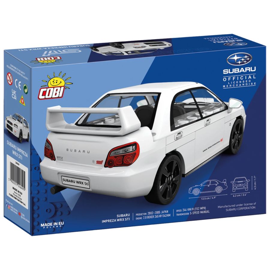 Subaru - Impreza WRX STI Brick Kit (65 Pieces)