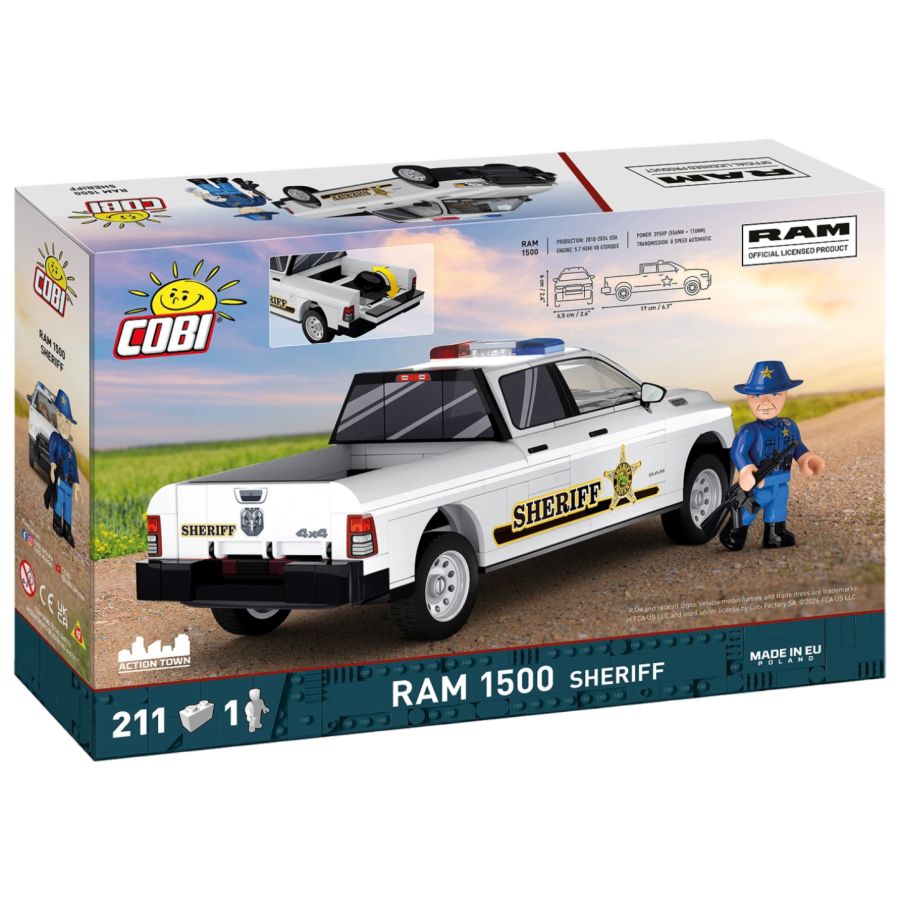 RAM - 1500 Hemi Sheriff Brick Kit (198 Pieces)