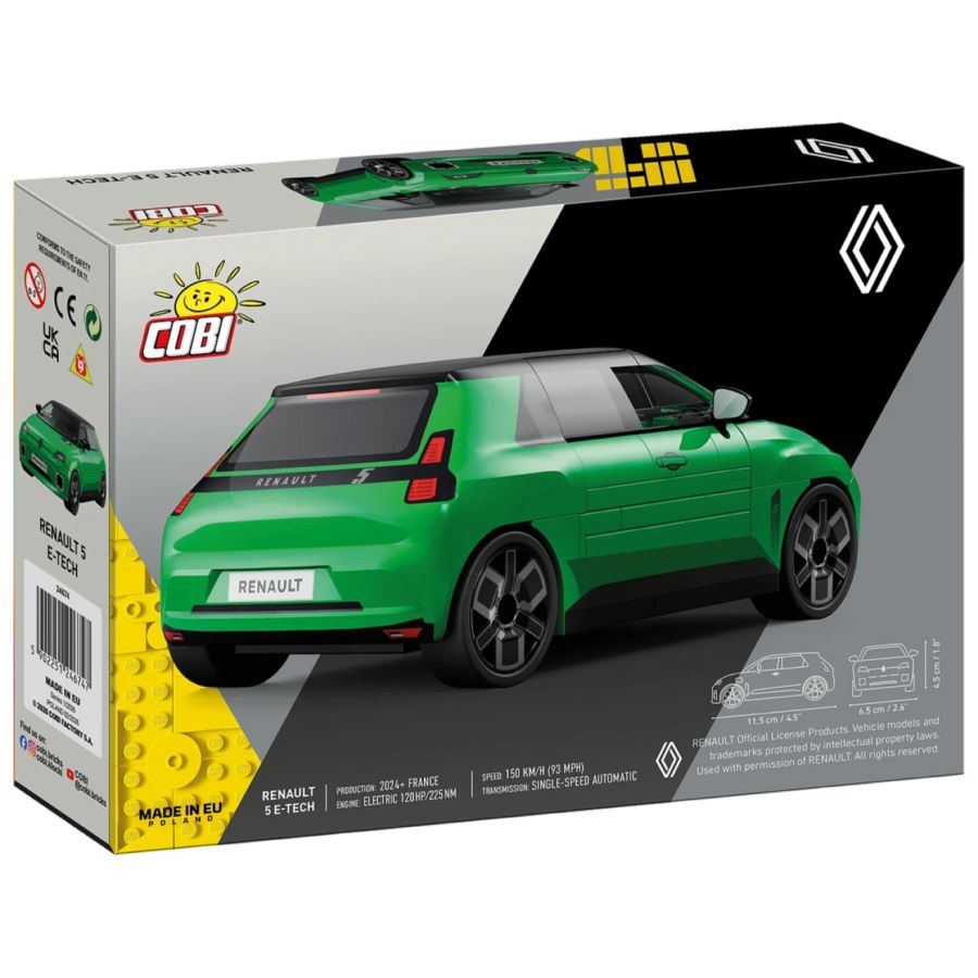 Renault - 5 E-Tech Brick Kit (78 Pieces)