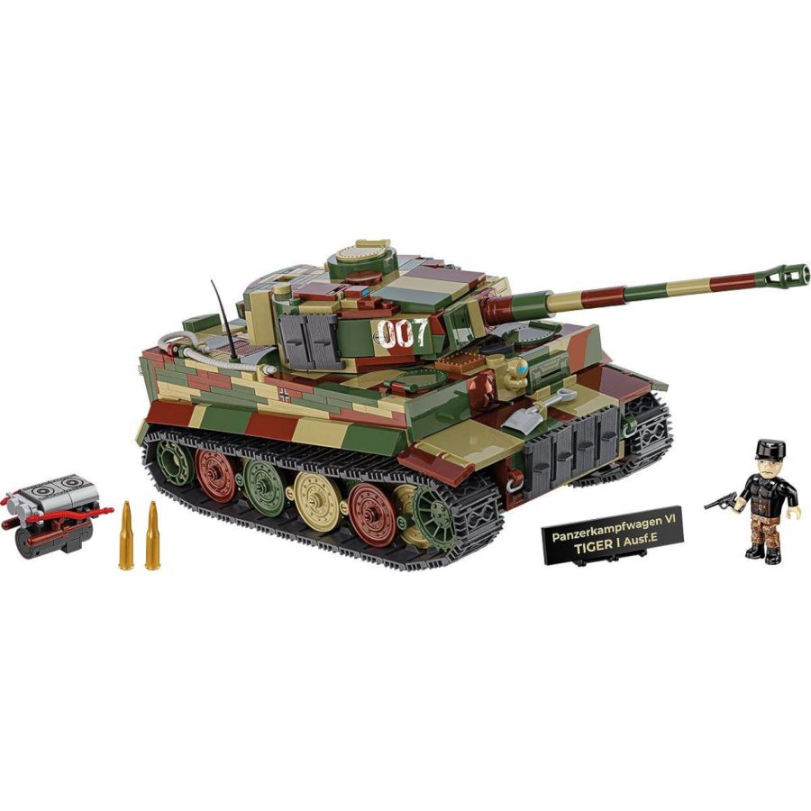 WW2 - Panzerkampfwagen Vi Tiger I Ausf.E (1207 Pcs)