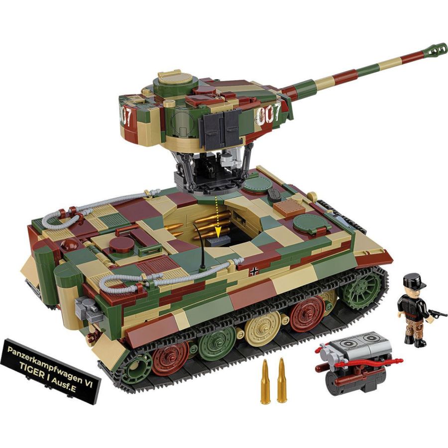 WW2 - Panzerkampfwagen Vi Tiger I Ausf.E (1207 Pcs)