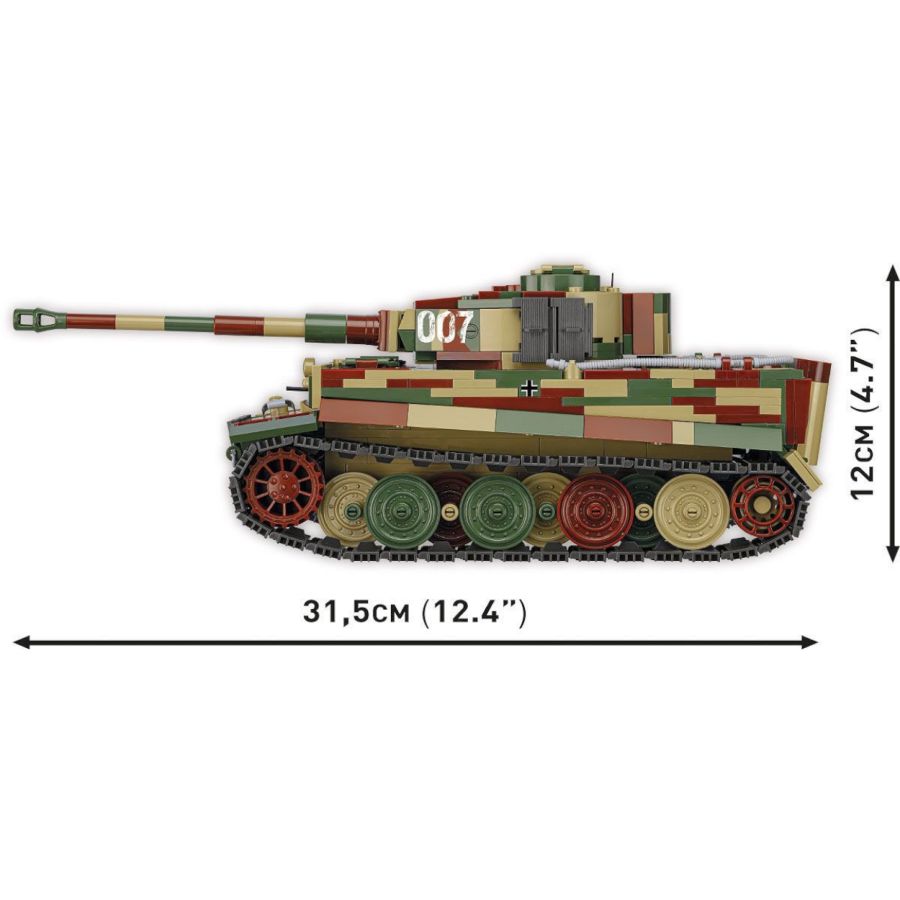 WW2 - Panzerkampfwagen Vi Tiger I Ausf.E (1207 Pcs)