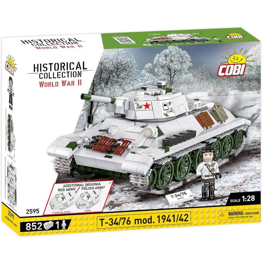 WW2 - 1941/42 T34/76 Mod. (852 Pcs)