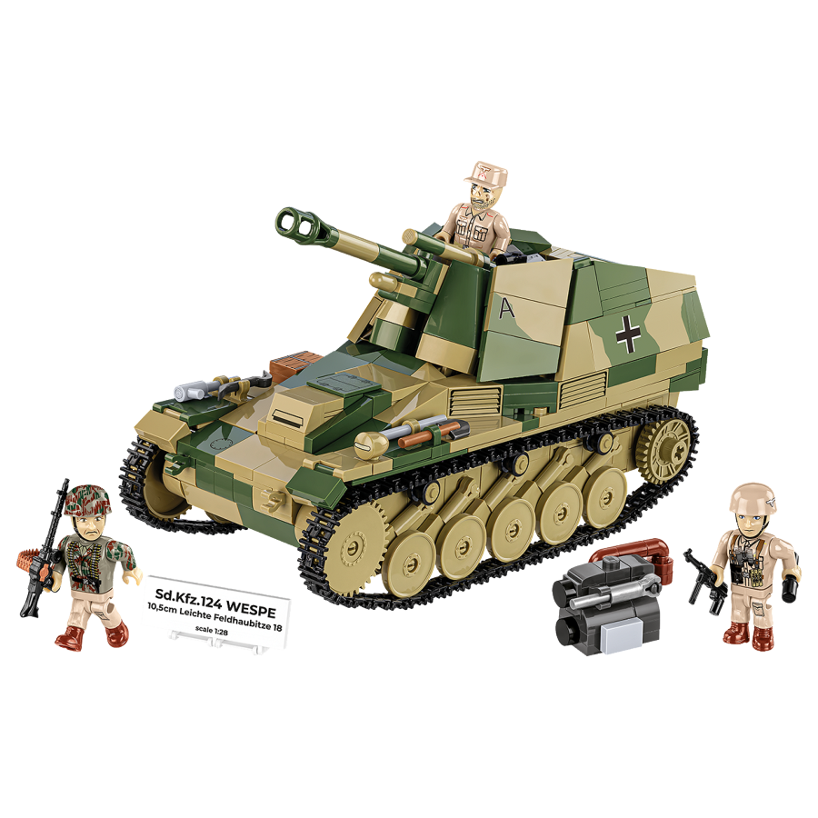 WW2 - Sd.Kfz.124 Wespe Exclusive (860 Pcs)