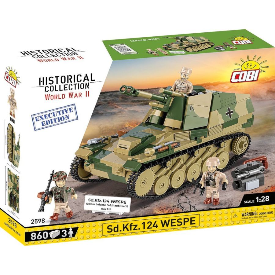 WW2 - Sd.Kfz.124 Wespe Exclusive (860 Pcs)