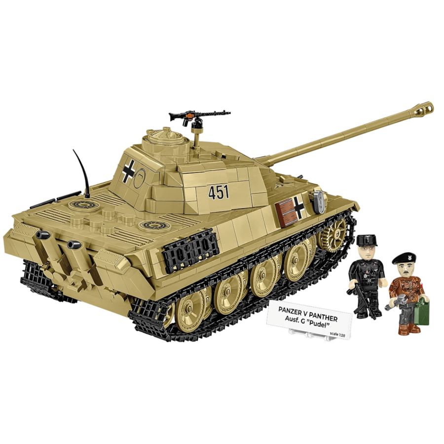 WW2 - Panzer V Panther Ausf. G "Pudel" (1133 Pcs )