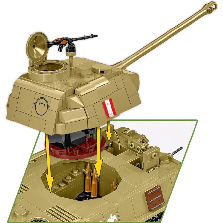 WW2 - Panzer V Panther Ausf. G "Pudel" (1133 Pcs )