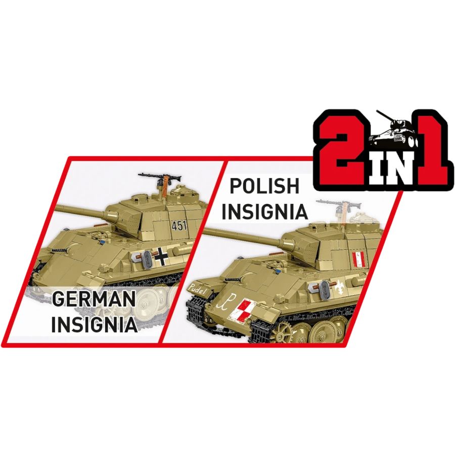 WW2 - Panzer V Panther Ausf. G "Pudel" (1133 Pcs )