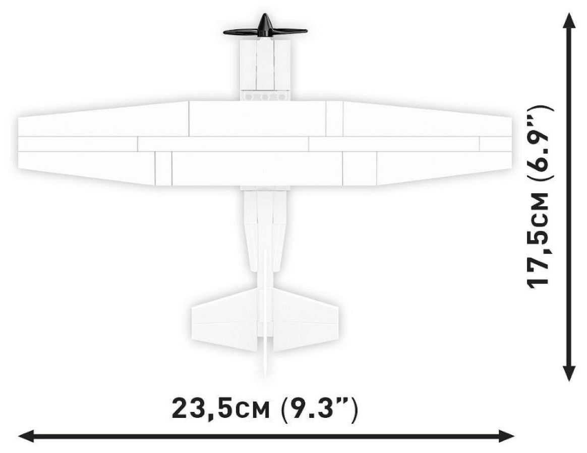 Boeing - Cessna 172 Skyhawk (White) 160 Pcs