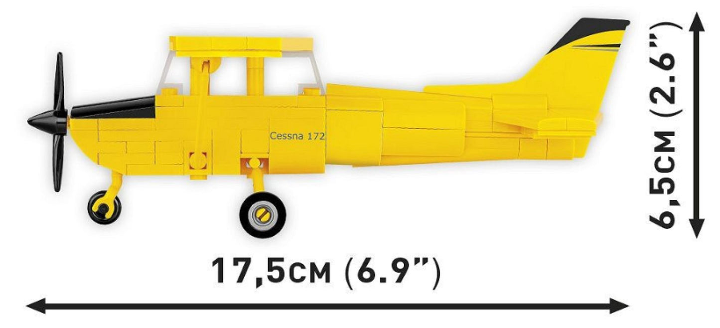 Boeing - Cessna 172 Skyhawk (Yellow) 160 Pcs