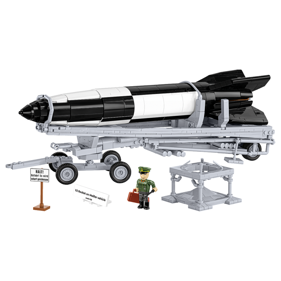 WW2 - V2 Rocket On Meiller Exclusive (1191 Pcs)