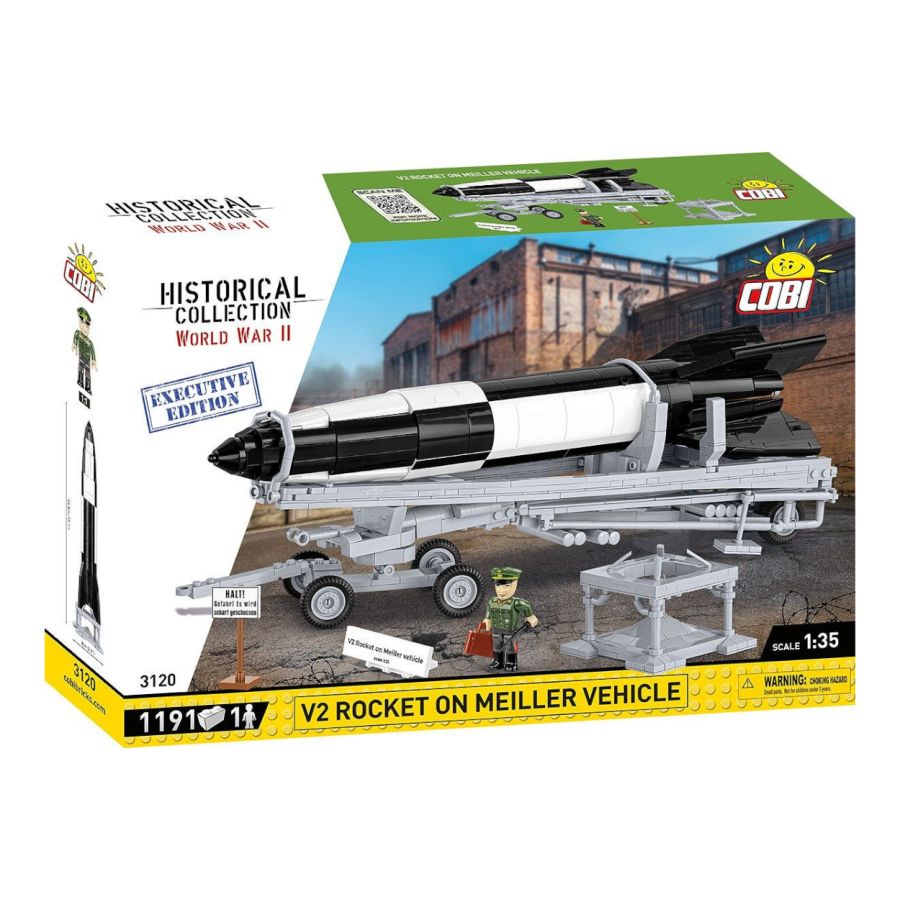 WW2 - V2 Rocket On Meiller Exclusive (1191 Pcs)