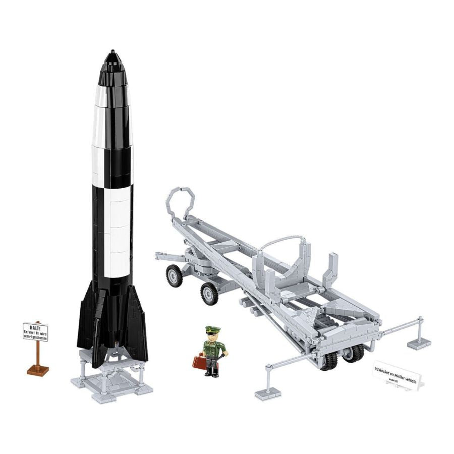 WW2 - V2 Rocket On Meiller Exclusive (1191 Pcs)