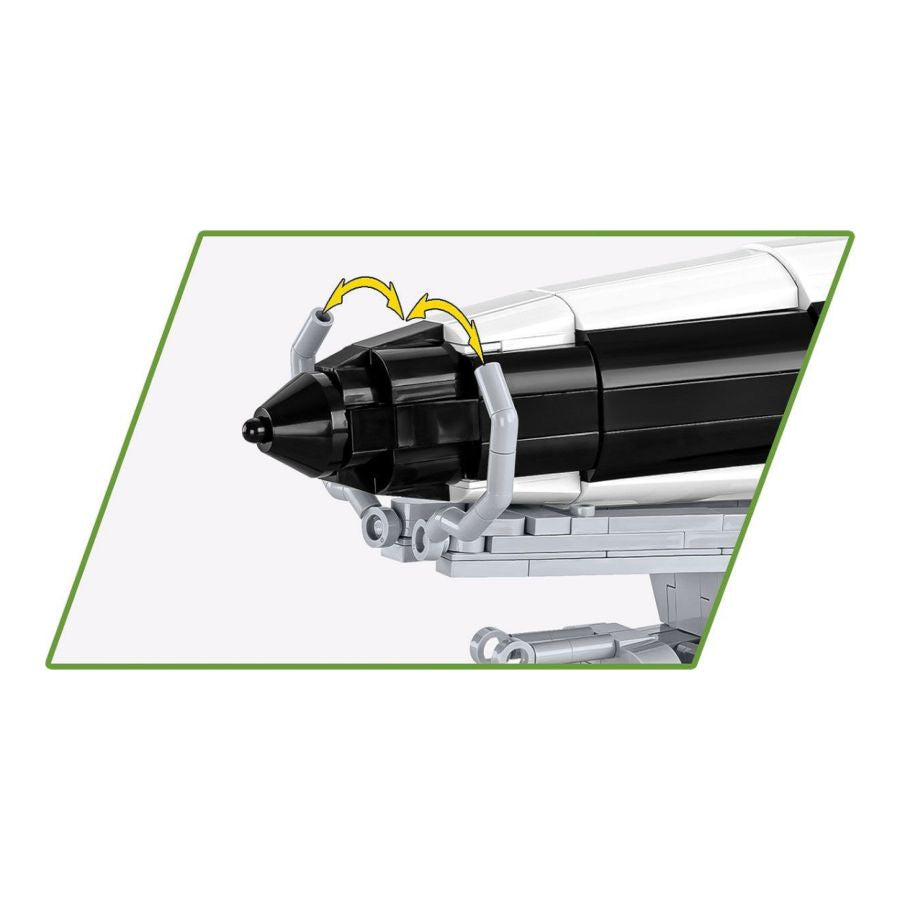 WW2 - V2 Rocket On Meiller Exclusive (1191 Pcs)