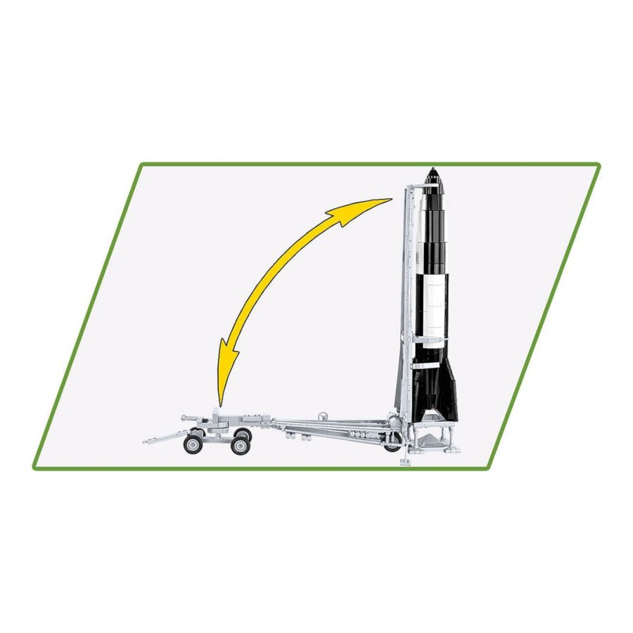 WW2 - V2 Rocket On Meiller Exclusive (1191 Pcs)