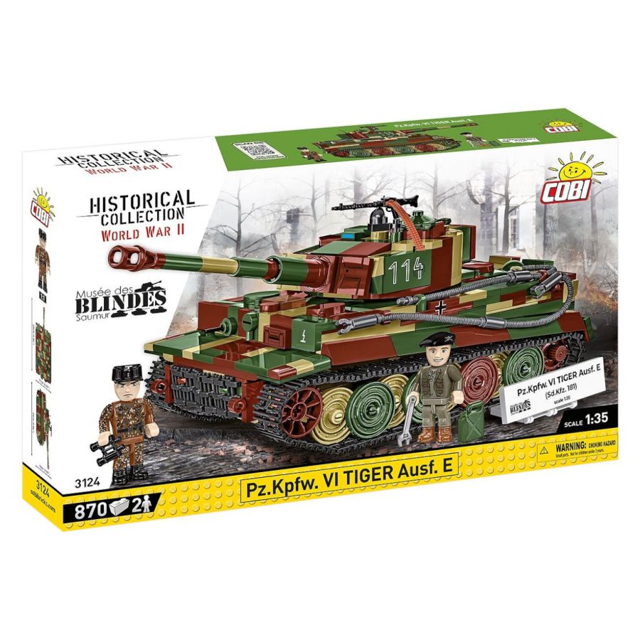 WW2 - Pz.Kpfw. VI Tiger Ausf.E (870 Pcs)