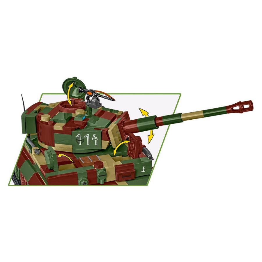 WW2 - Pz.Kpfw. VI Tiger Ausf.E (870 Pcs)
