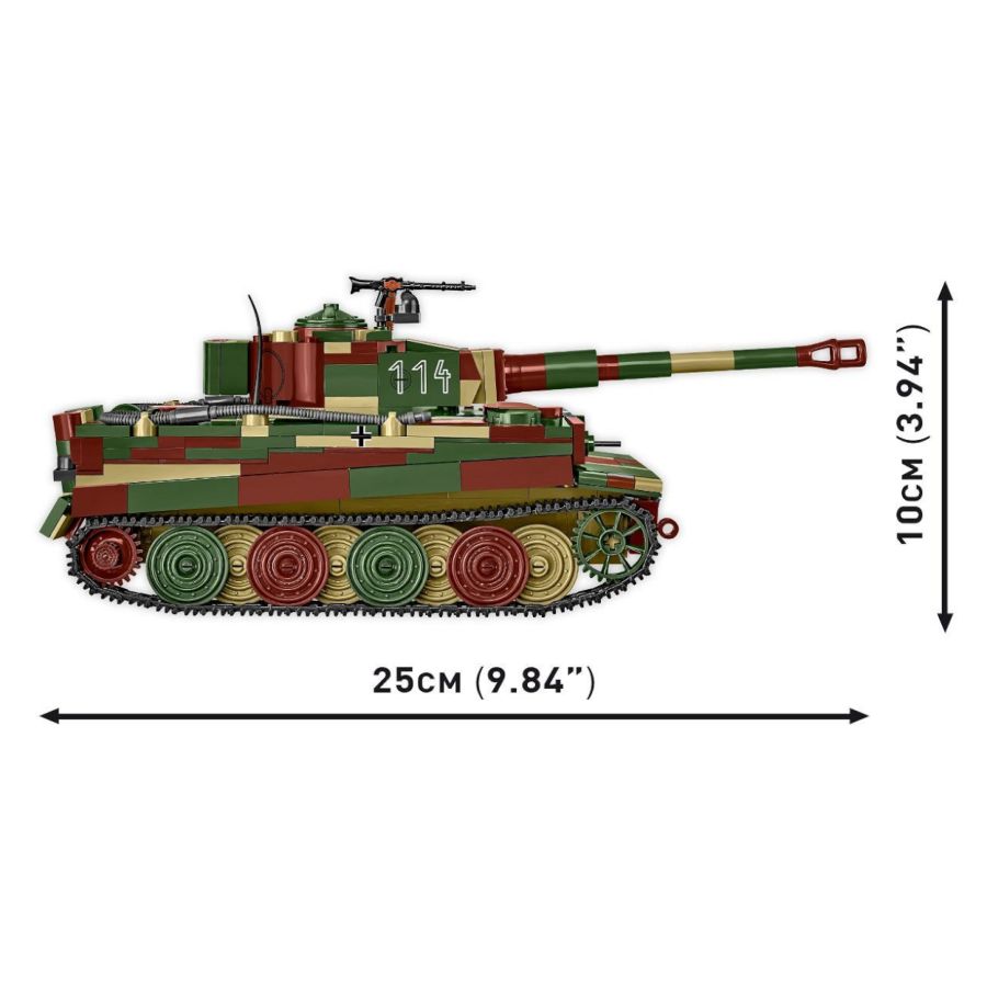 WW2 - Pz.Kpfw. VI Tiger Ausf.E (870 Pcs)