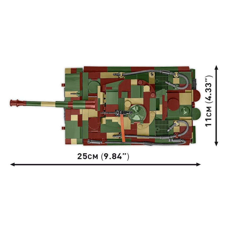 WW2 - Pz.Kpfw. VI Tiger Ausf.E (870 Pcs)