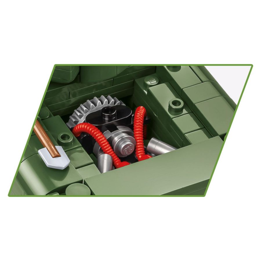 WW2 - M4A1 Sherman (663 Pcs)