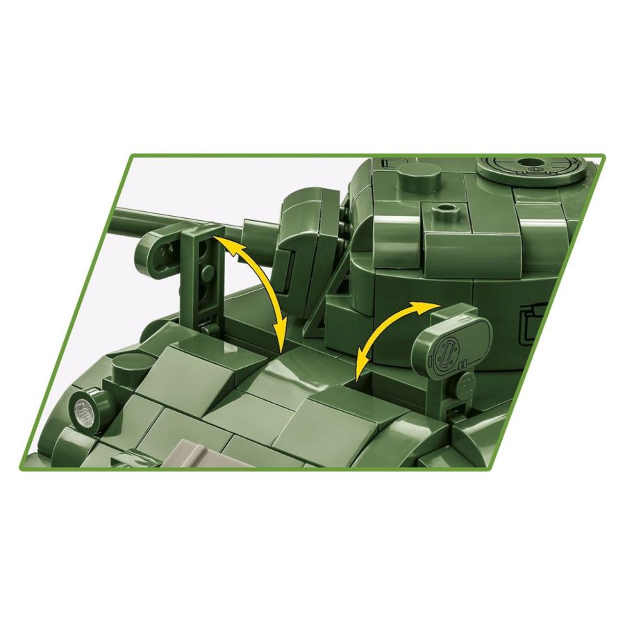 WW2 - M4A1 Sherman (663 Pcs)