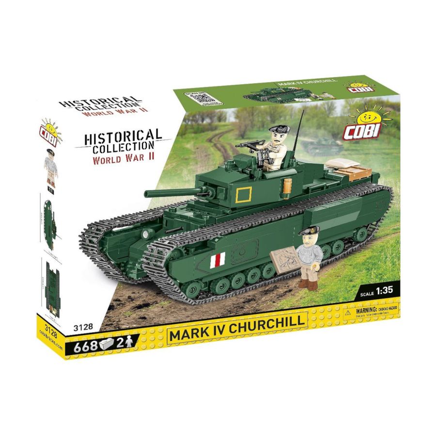WW2 - Mark IV Churchill (668 Pcs)