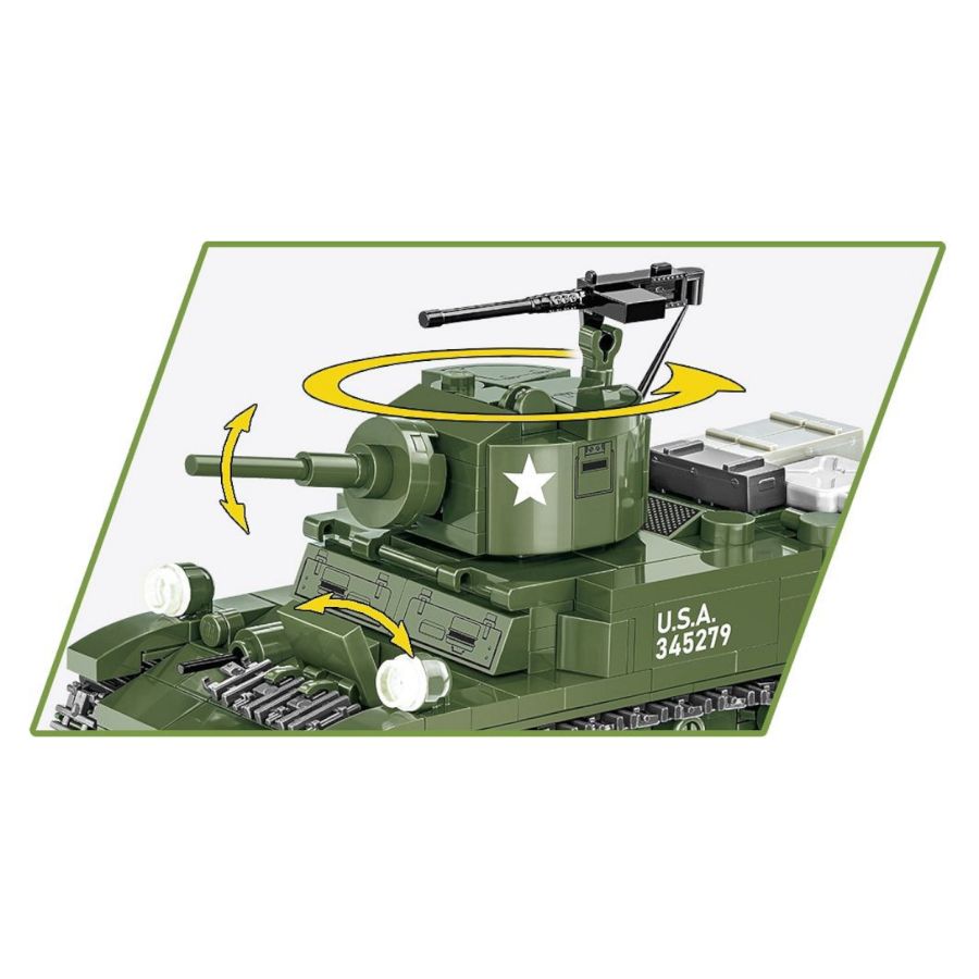 WW2 - M3 Stuart (511 Pcs)