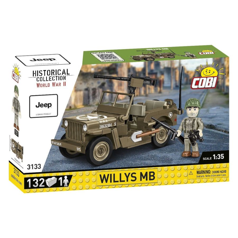 WW2 - Willys MB (132 Pcs)