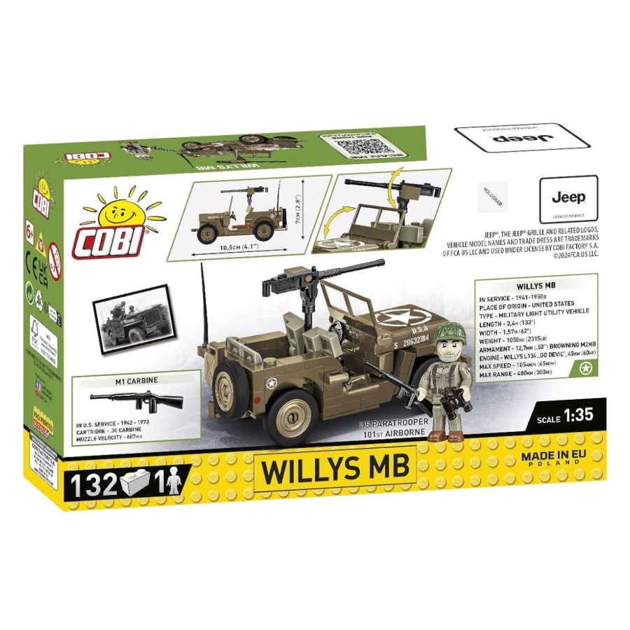 WW2 - Willys MB (132 Pcs)