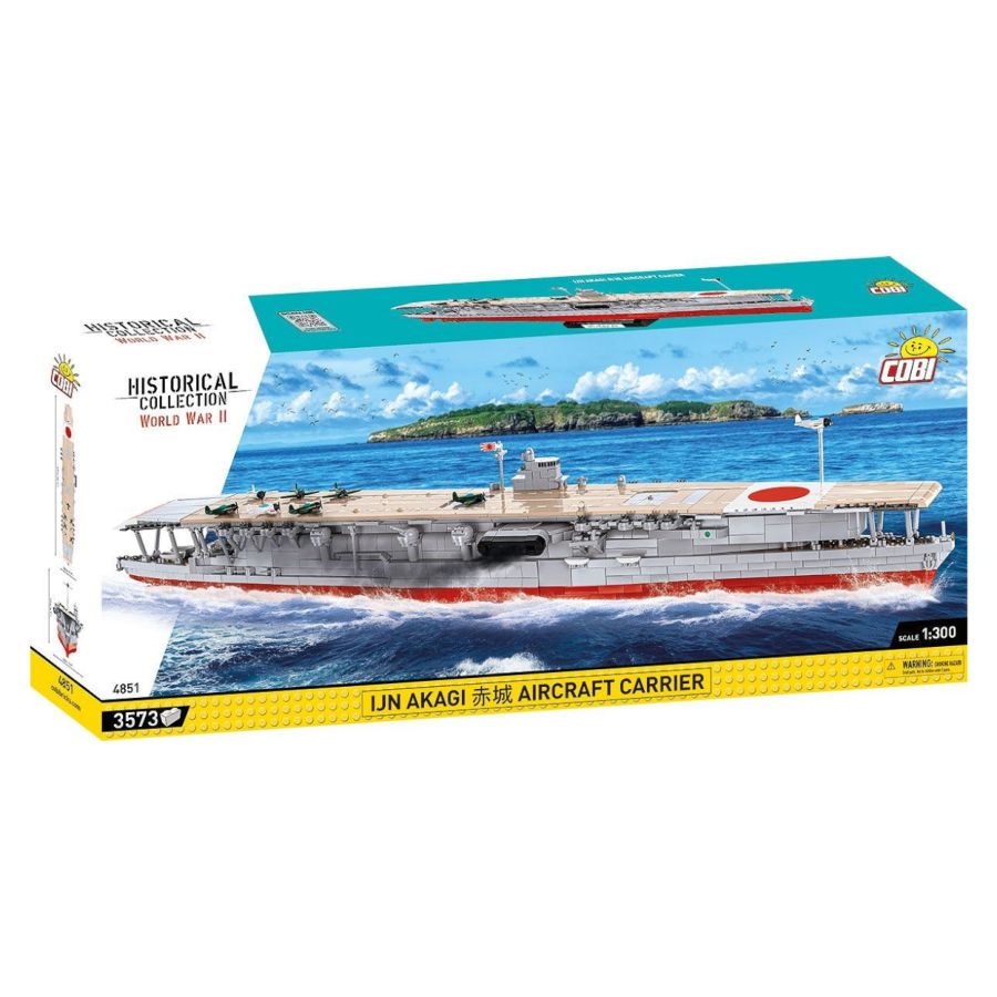 WW2 - IJN Akagi Aircraft Carrier (3573 Pcs)