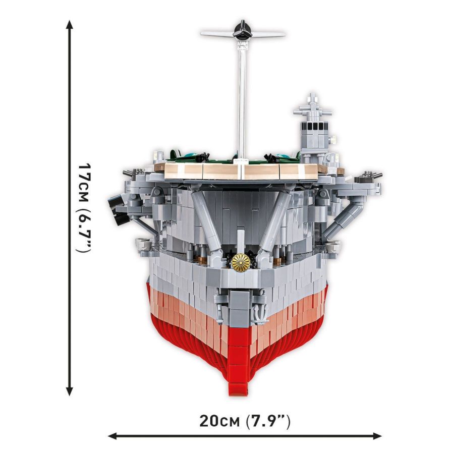 WW2 - IJN Akagi Aircraft Carrier (3573 Pcs)