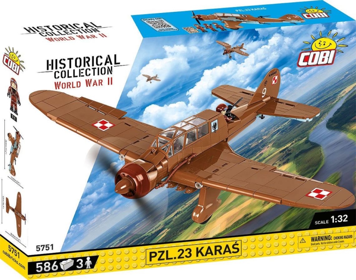 WW2 - PZL.23 Karas (586 Pcs)