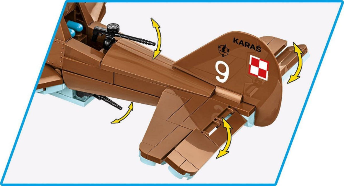 WW2 - PZL.23 Karas (586 Pcs)