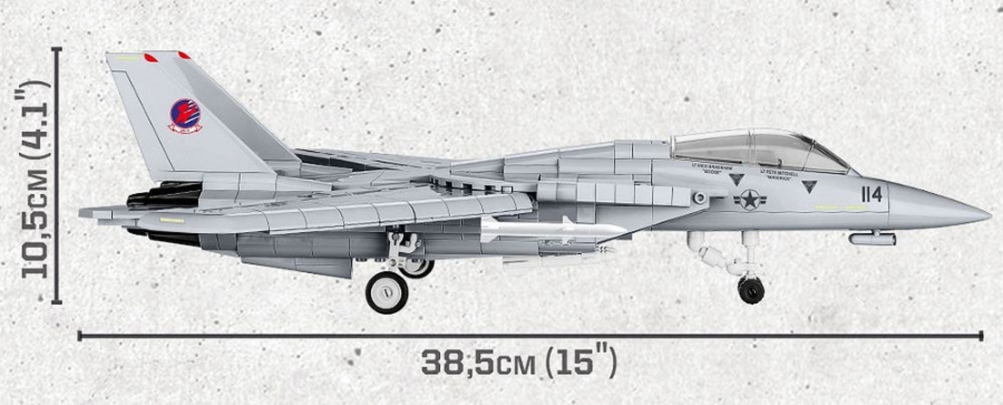Top Gun - F14 Tomcat (759 Piece Kit)
