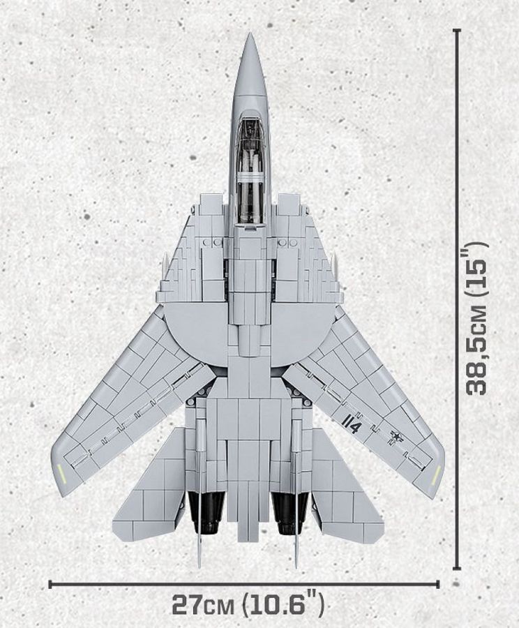 Top Gun - F14 Tomcat (759 Piece Kit)