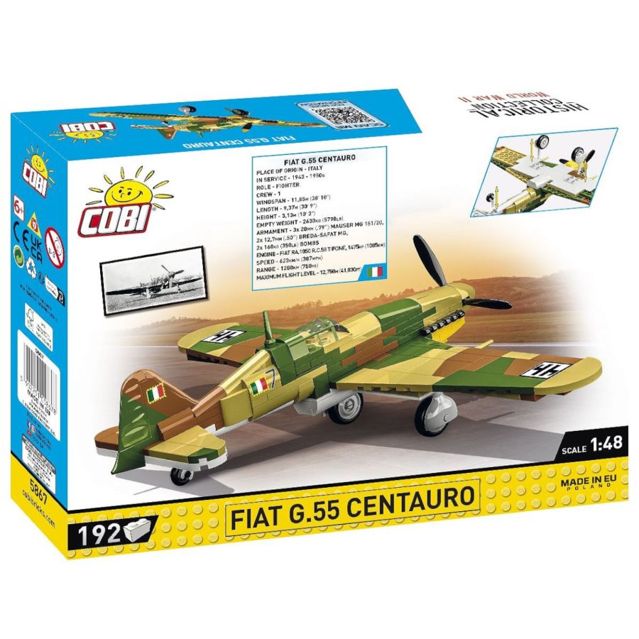 WW2 - Fiat G.55 Centauro (192 Pcs)