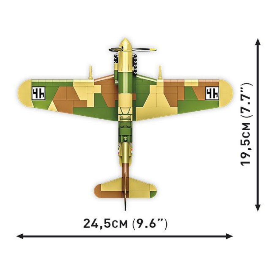WW2 - Fiat G.55 Centauro (192 Pcs)