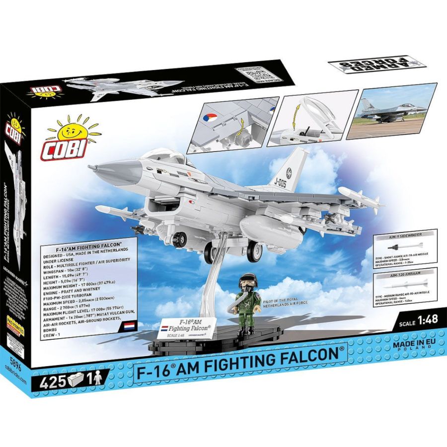 Armed Forces - F-16AM Fighting Falcon (425 Pcs)