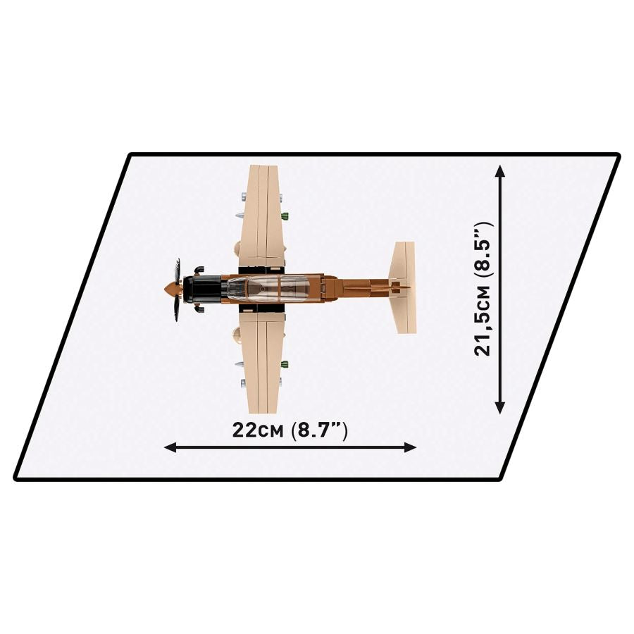 Armed Forces - AT-6 Wolverine Construction Set (263 Pieces)