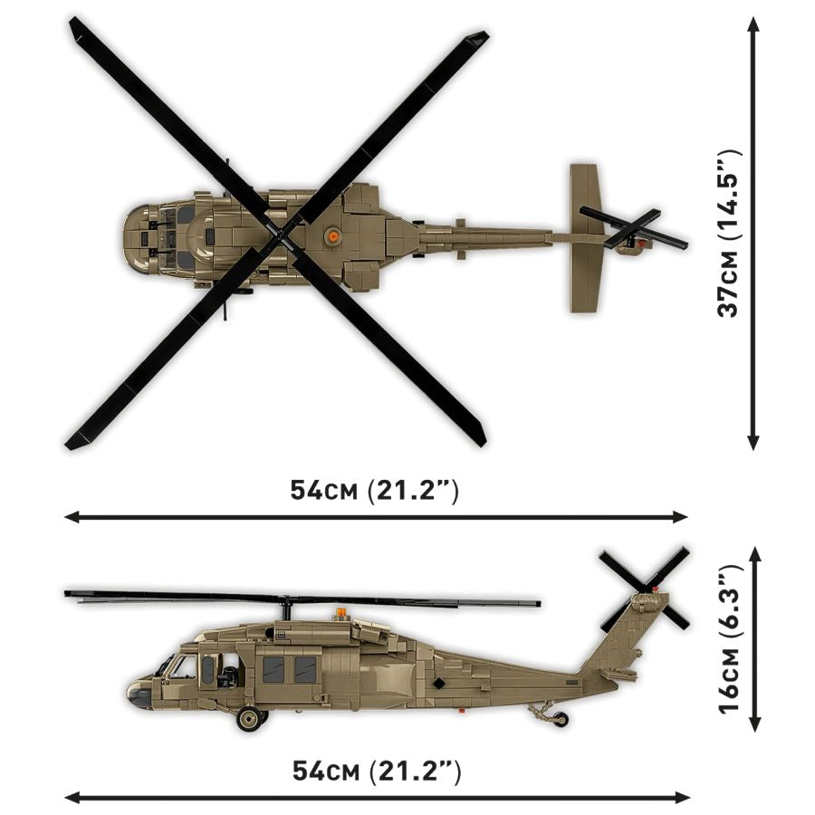 Armed Forces - Sikorsky UH-60 Black Hawk Construction Set (928 Pieces)