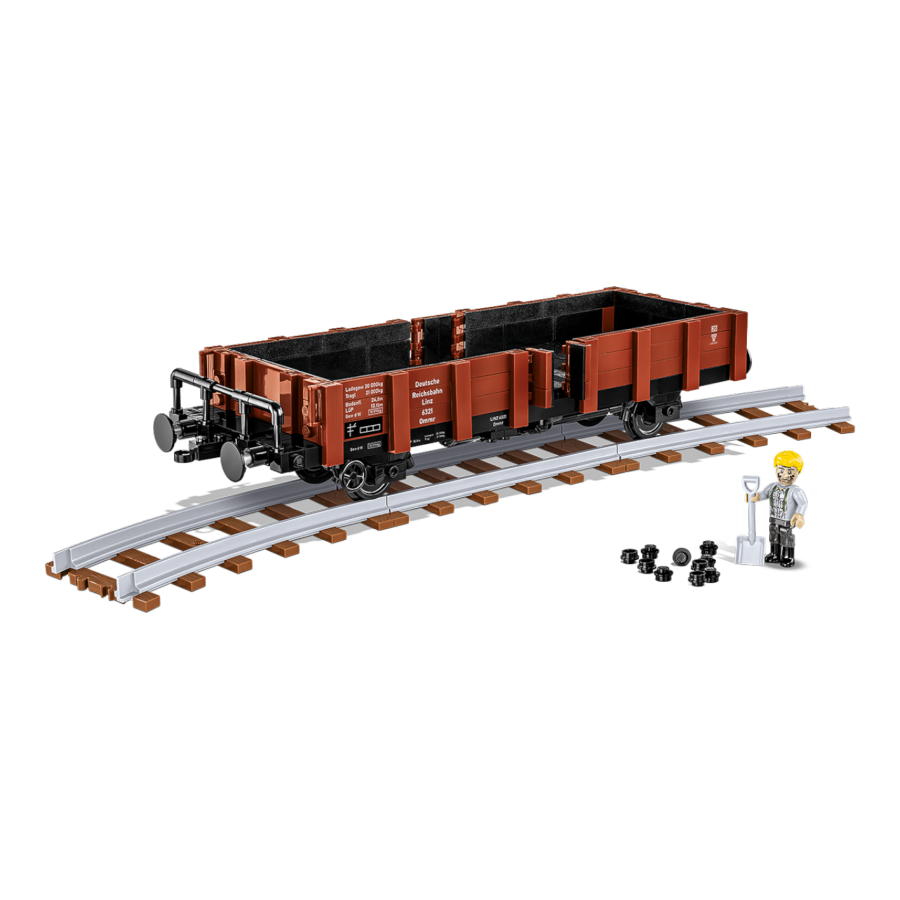 Trains - Güterwagen Type Ommr 32 "LINZ" (584 Piece Kit)